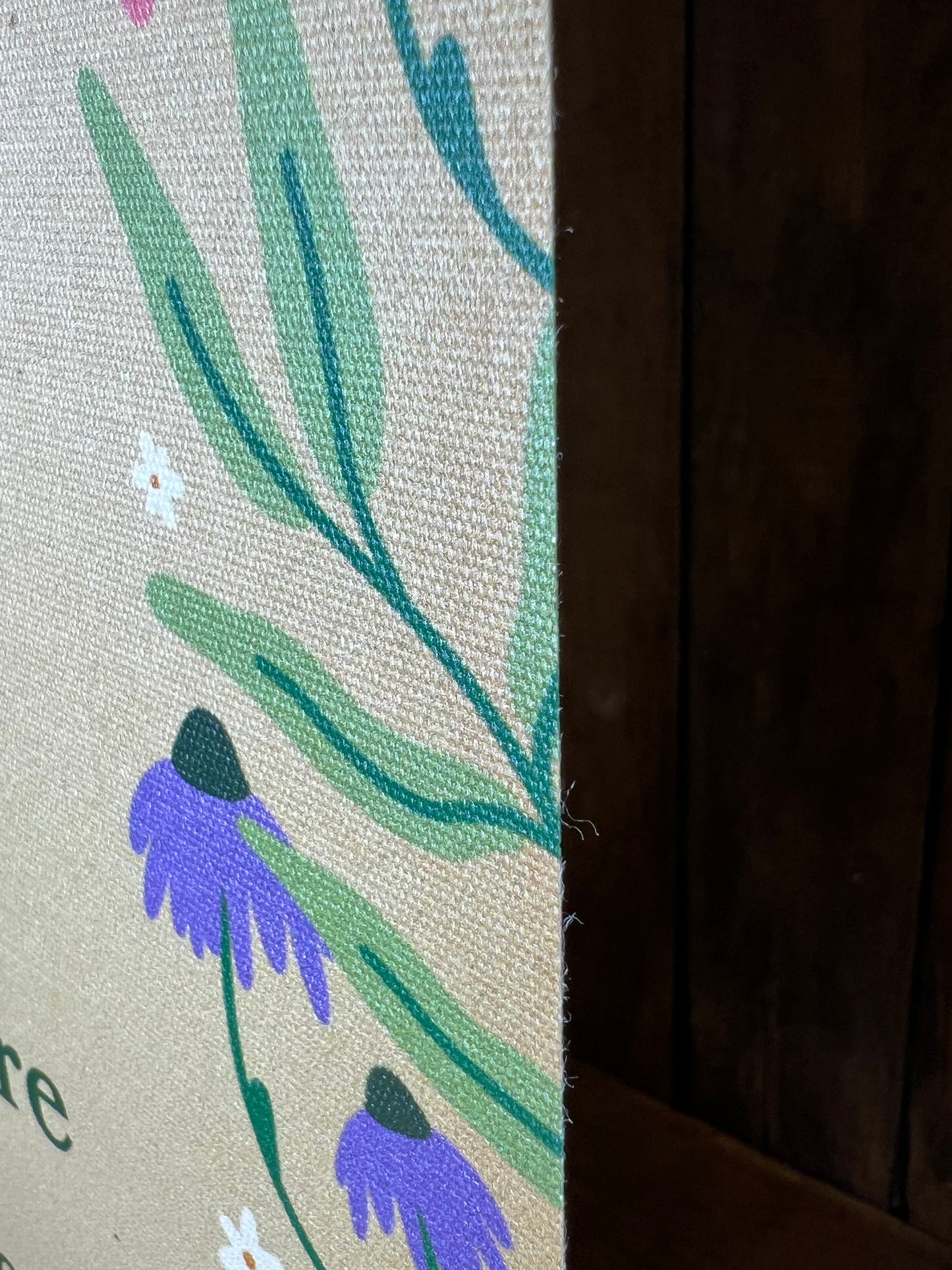 Psalm 139:14 Bible Verse Canvas Wall Hanging Christian Floral Scripture Art Decor Fearfully & Wonderfully